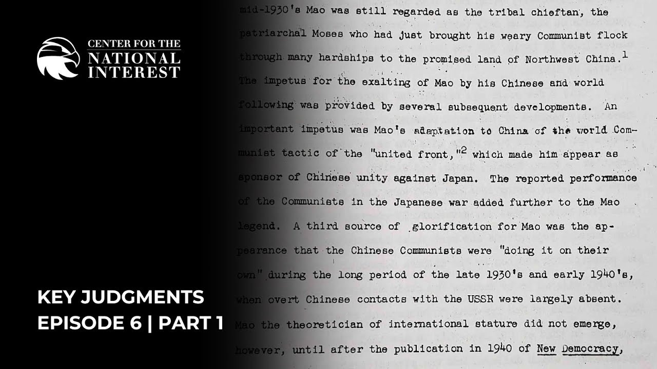 Key Judgments | Episode 6 | Part 1 | Consultancies and Think Tanks with Ted Karasik
