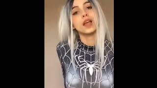 Spider girl❣️Hot 🥵 Spider Girl Real Life Cosplay In HD Status🔥Hot Spider Girl Costume Status🔥#shorts