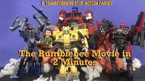 Bumblebee In 2 Minutes (Transformers Stop Motion Recap Parody)