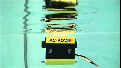Advanced control of an underwater vehicle