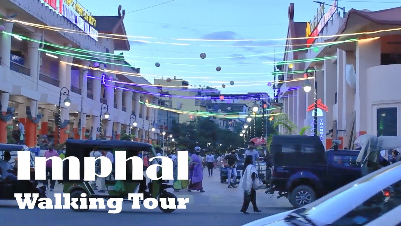 Walking Tour Ema Keithel Imphal Manipur July 2022