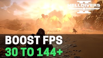 [2025] Hell Divers 2 - Best PC Settings to BOOST FPS & Visibility Instantly