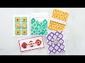 Color block mini shapes collection  spellbinders paper arts