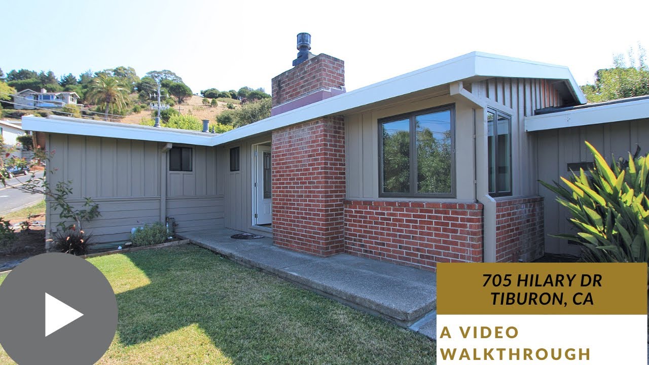 705 Hilary Drive....For Lease in Tiburon YouTube