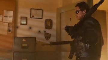 The Terminator (1984) Police Station Shootout Theme