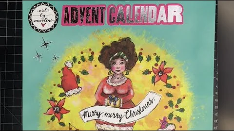 Art by Marlene 2021 Advent Calendar Complete Unboxing