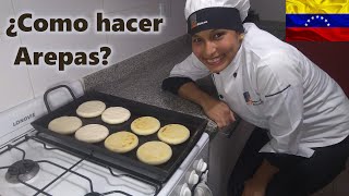 ¿Cómo hacer arepas venezolanas? Fácil y sencilla ‍