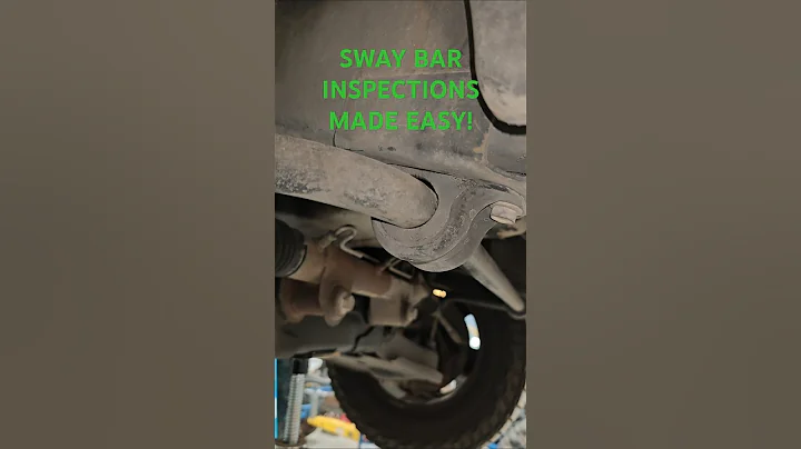Mechanic Tip: Easy Way To Inspect Sway Bars