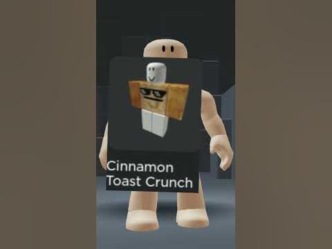 How to Make The Cinnamon Toast Crunch Avatar in Roblox - YouTube