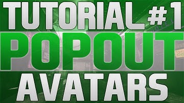 Photoshop: How To Make a Pop-Out Avatar