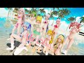 【MMD】TWICE - Alcohol-Free【Vocaloids】42 models [4K]