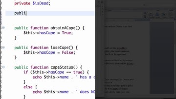 Activity 1 Part 4 - PHP Object Oriented Inheritance Super Heroes Example