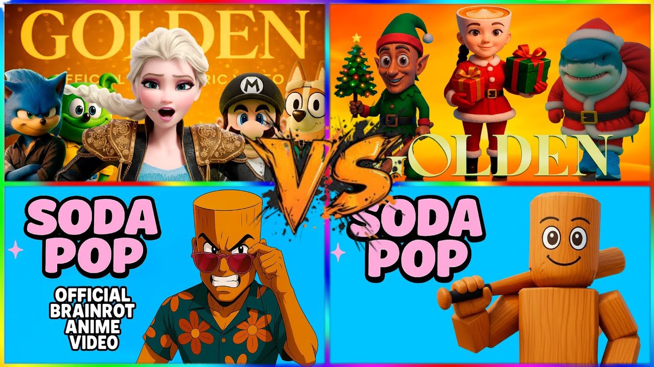 ⚠️GOLDEN🆚SODA POP | THE BRAINROT MULTIVERSE CLASH!⚡🎶Two legends.Two vibes. One insane rhythm battle💥