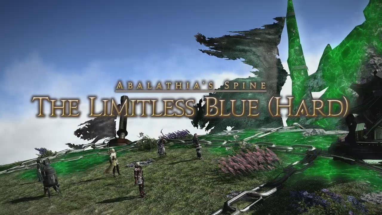 FF:XIV Heavensward - The Limitless Blue Trial (Bismarck) [Ninja] - YouTube
