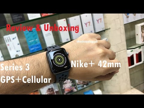 apple watch 3 42mm nike cellular