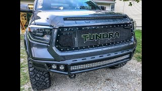 Royalty Core Grille Install on a 2020 Toyota Tundra