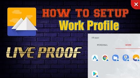 How to Setup Work Profile On Android || How to Use Island App || Island Setup Problem || #Islandapp