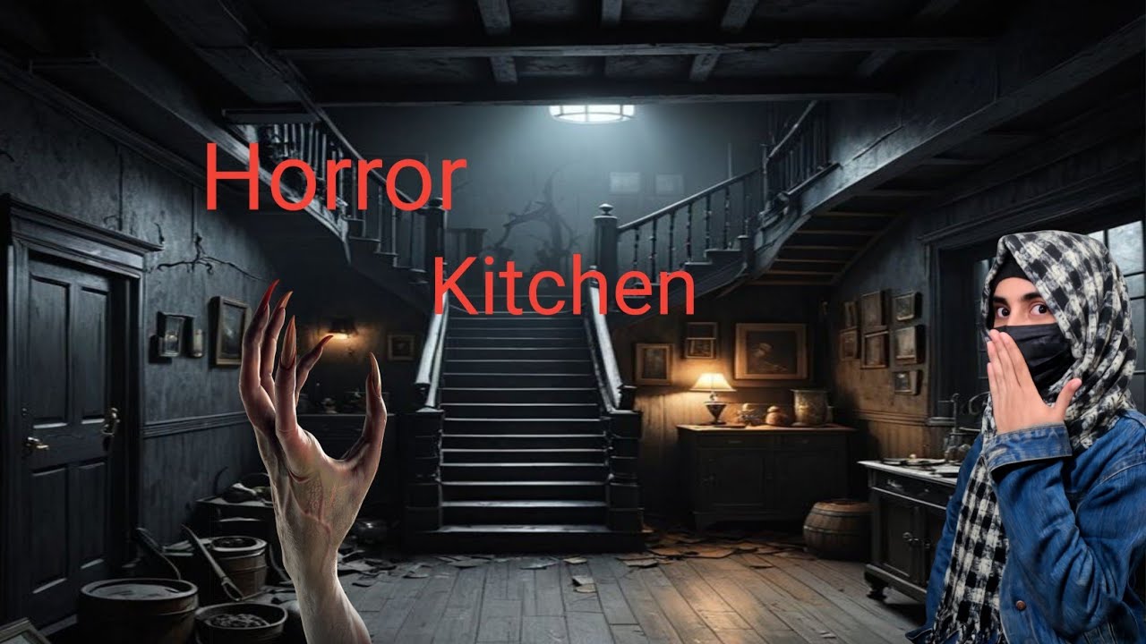 Kitchen Horror Story😱😱😰/Home alone girl