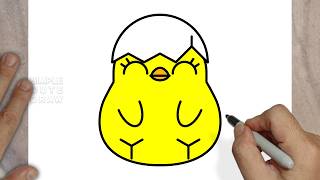 How to Draw a Cute Chick Hatching – Easy Easter Drawing for Kids!