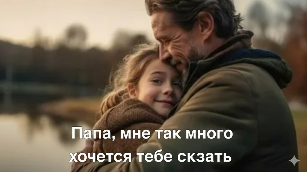 😢 Папа, мне так много хочется тебе сказать💔