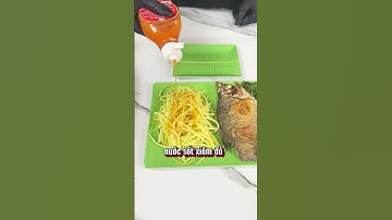 Làm gỏi xoài khô cá sặc đâu có khó #food  #đồkhô #monngon #khocasacboi