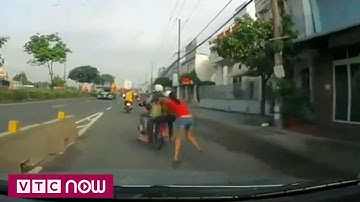 Truy bắt nhóm cướp kéo lê cô gái trên đường | VTC1