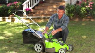GreenWorks 25302 Price Info|GreenWorks 25302 Twin Force G-MAX 40V Li-Ion 20Inch Cordless Lawn Mower
