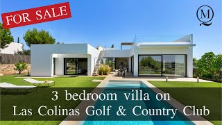 3 bedroom villa for sale on Las Colinas Golf & Country Club!