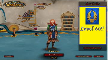 Turtle WoW HARDCORE Ding 60!!!
