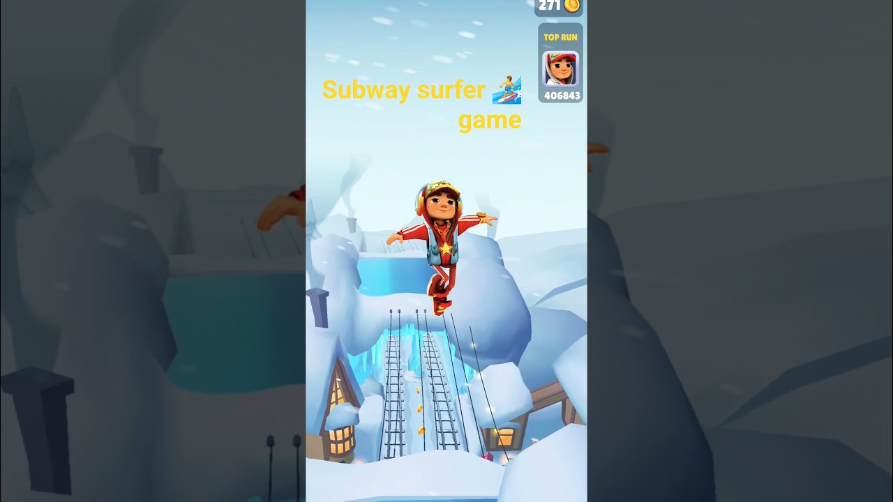 subway surfer 🏄&zwj;♀️ namaste game play video #shoot #subscribe