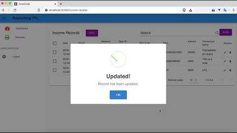 Laravel + Vuetify (CRUD)