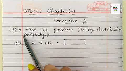 #MATHS#STD-5#CHAPTER-4 MULTIPLICATION AND DIVISION#EXERCISE-2#QUESTION-3