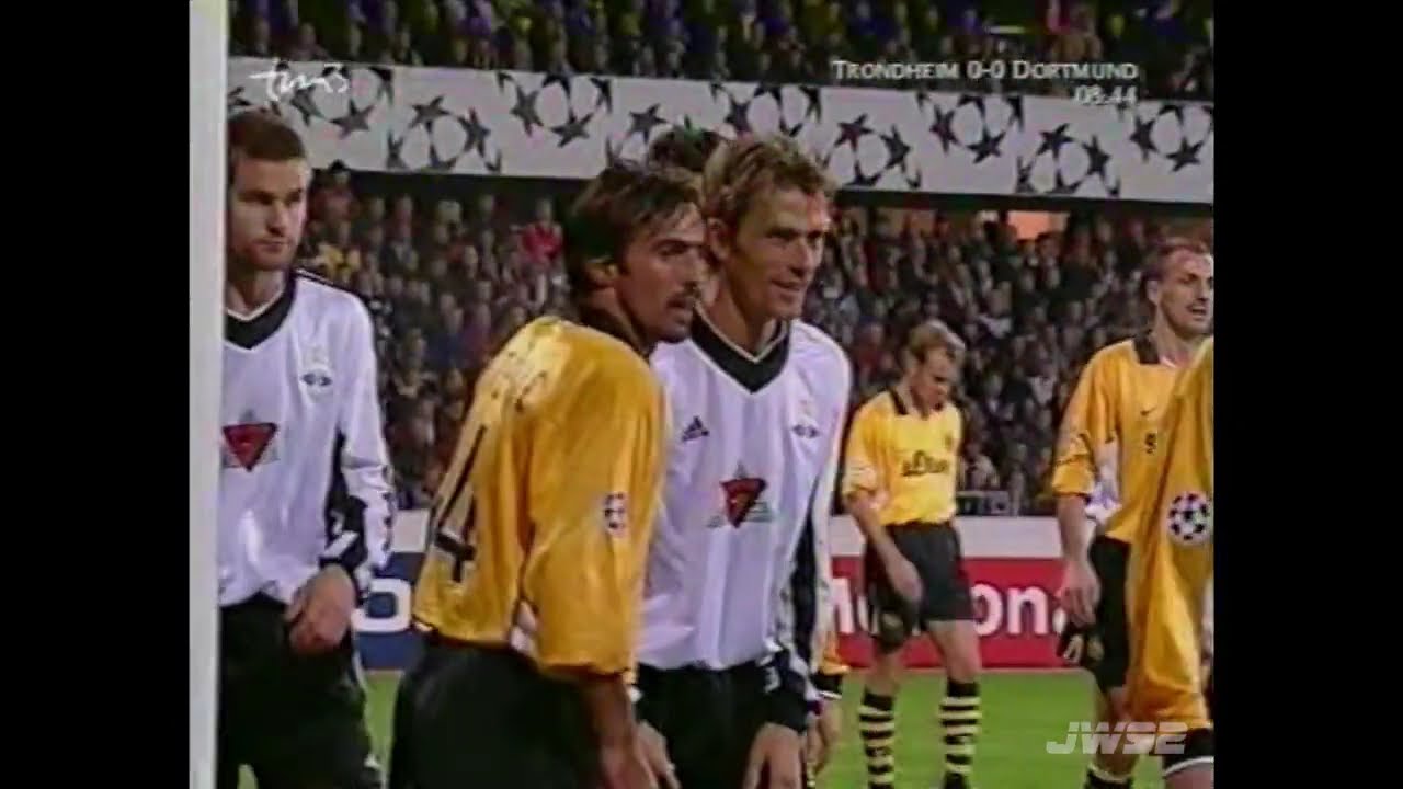 1999.09.29 Rosenborg 2 - Borussia Dortmund 2 (Full Match 60fps - 1999-2000 Champions League)