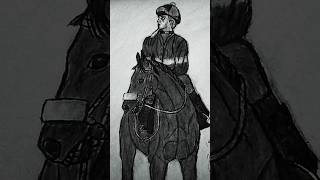 Horse and Jockey in Pencil Art #drawing #art #sketch #painting #horse #shorts #jokey Horse and Jockey in Pencil Art #drawing #art #sketch #painting #horse #shorts #jokey