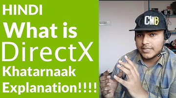 What is directx ? Explained | HINDI |