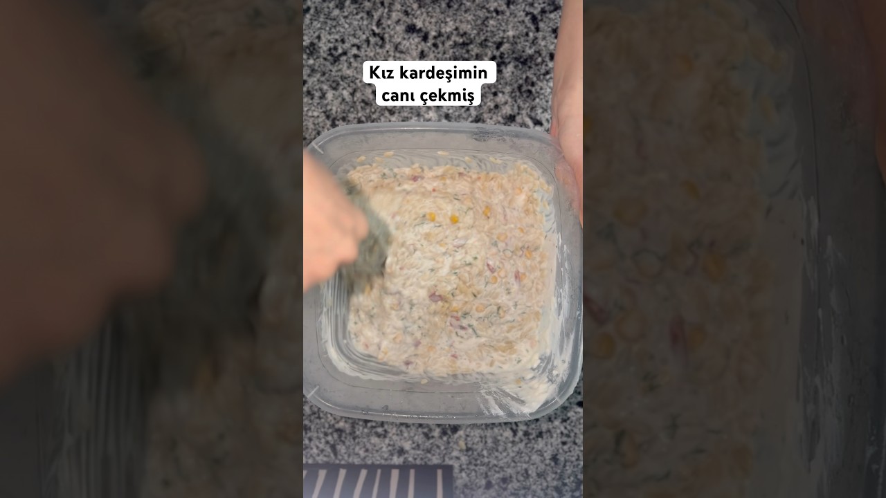 Mayonez bitmişti sonradan ekledim #pratiktarifler #yemektarifleri #cooking #delicious #salad