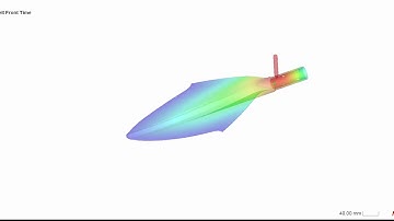 Moldex3D Water-Assisted Injection Molding Simulation