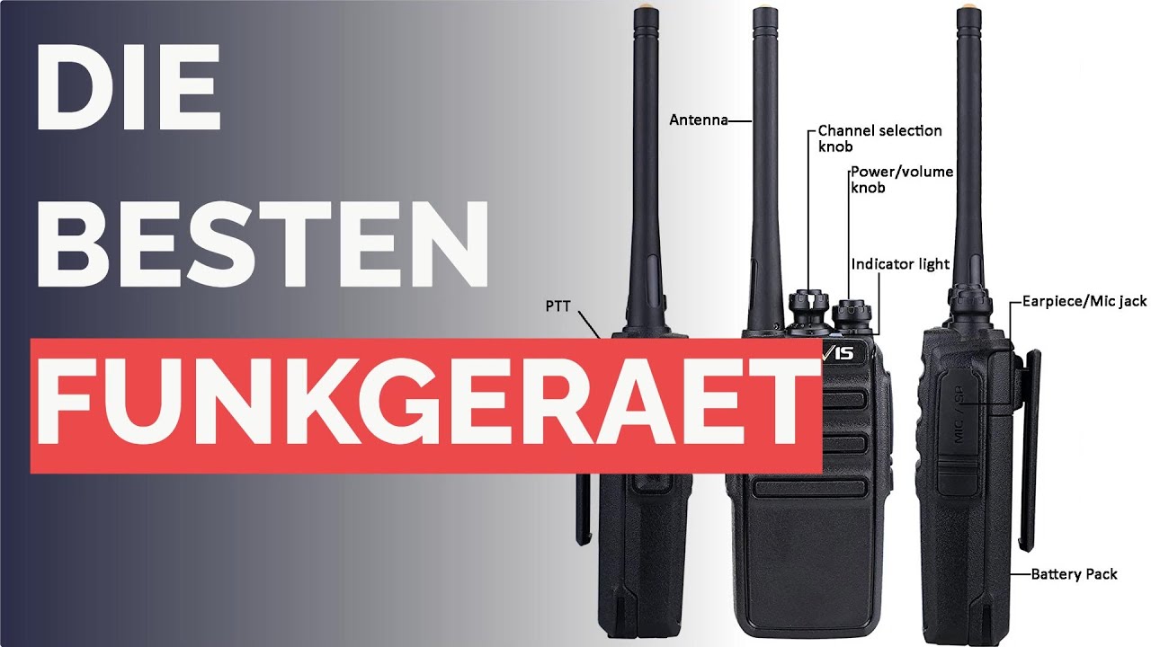 🌵 Die 10 besten Funkgeraet - YouTube