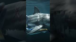 What if a Megalodon gained electric powers?🦈⚡#ai #fusion #aivideo #aivideo #hybridanimals #tranding
