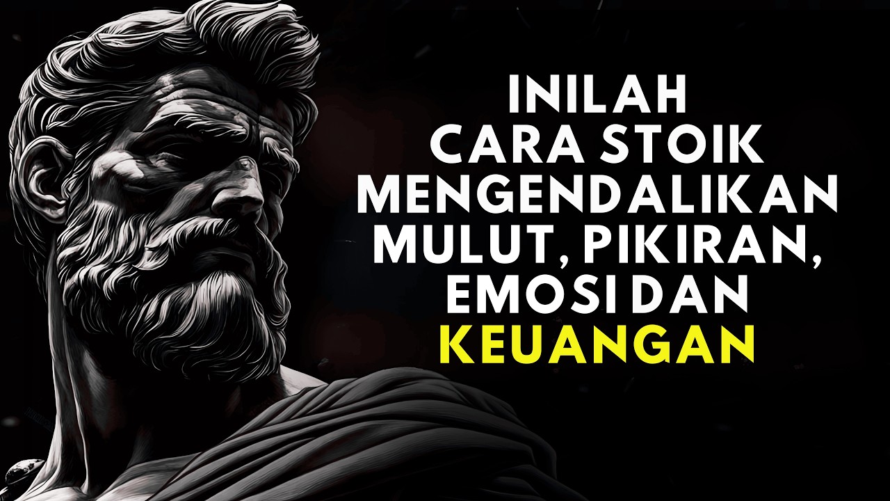 Belajar Mengendalikan Mulut, Pikiran, emosi Dan Keuanganmu | 15 Pelajaran Filsafat Stoikisme