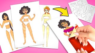 Making Fabulous Paper Fashionistas With Glitter And Colorful Paper