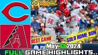 Cincinnati Reds vs D'Backs GAME HIGHLIGHTS (05/13/24) | MLB Season 2024