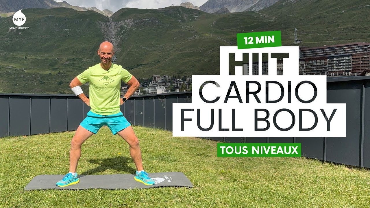 🔥 HIIT 12 min - Cardio FULL BODY - tous niveaux - Alexandre Mallier ...