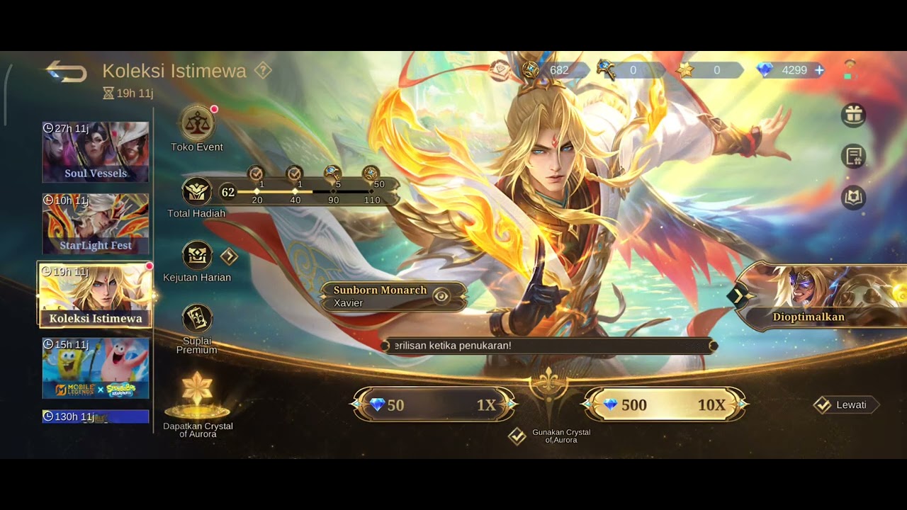 Ghacha Brutal Skin Colektor.nya Xavier sampe dapet