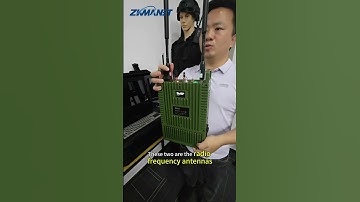 ZKManet2271UM 10W 1.4GHz 2T2R Manet Mesh Network Military Backpack Wireless video Transmitter
