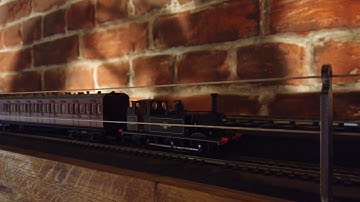 A small tease of a sound fitted Rails / Dapol Terrier!