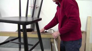 Steve Shanesy Tries Out Gary Rogowski's Trick to Level Legs On Tippy Chairs