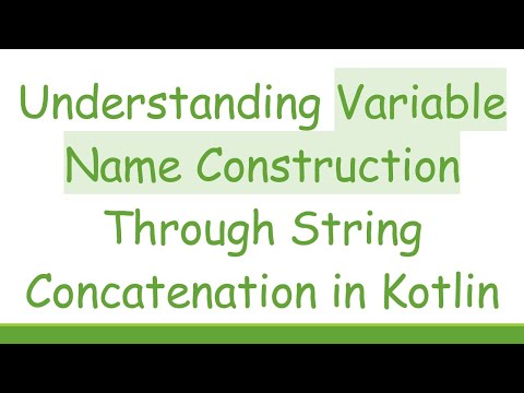 Understanding Variable Name