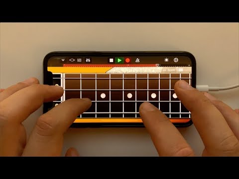 The White Stripes - Seven Nation Army στο iPhone (GarageBand)