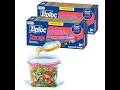 Ziploc Gallon Food Storage Bags 162 Count Review - Pros & Cons - Ziploc gallon bags